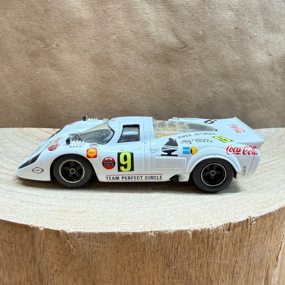 Starter Porsche 917 Resin Model 1:43 Team Perfect Circle Coca-Cola White 9 Car